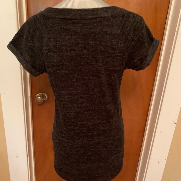 Danskin fleecy charcoal grey tunic. - Picture 3 of 5